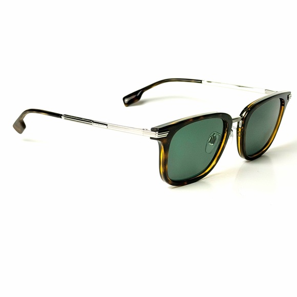 Burberry B 4395 3002/71 Havana Green 51 mm Authentic Sunglasses - Picture 3 of 8